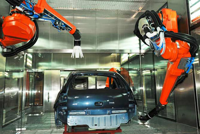 汽車零部件噴塗生産線